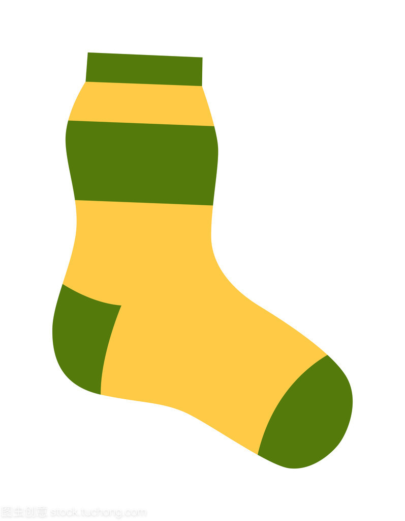 襪子圖標矢量圖